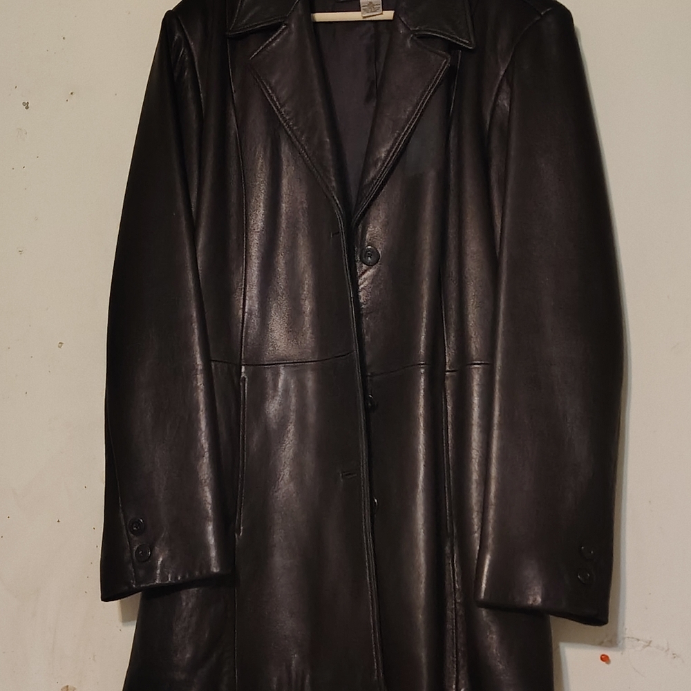 Preston & York lambskin jacket in XL